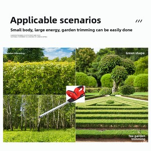 Taille-haie électrique sans fil rechargeable Fengli DTM-10, batterie lithium-ion, outil de jardinage industriel et domestique, lame de 510 mm - Product Image 6