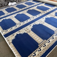 Vente directe usine – Tapis en blocs sur mesure en laine/soie, antidérapant, à motif animalier moderne, entièrement recouvrant et de forme spéciale pour mosquées