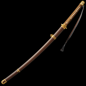 Magnifique <span class=keywords><strong>katana</strong></span> jaune, pour collection et décoration - Product Image 5