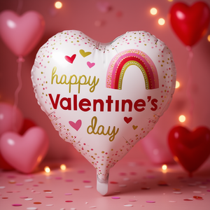 Party Love Heart Foil <b>Balloon</b> 45cm Metallic Valentine's Day <b>Decorations</b> for Adult Parties - Product Image 2