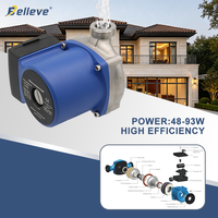 Pompe de circulation électrique automatique centrifuge pour douche à eau chaude, surpresseur de pression d'eau