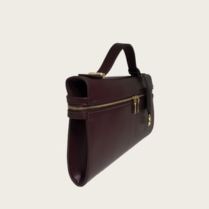 Bolso de Mano Cuadrado de Cuero PU para Mujer, con Cierre, Asa Única, Estilo Clásico, para Uso Diario, Impermeable, Gran Capacidad - Product Image 4