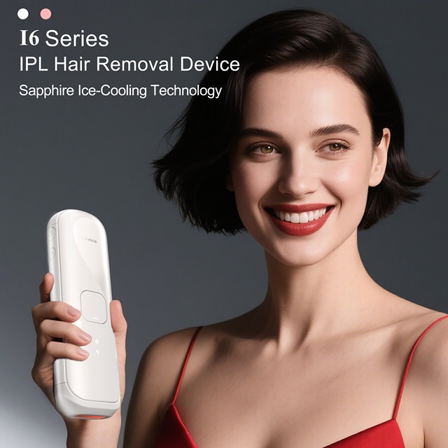 OEM ODM Ice Point IPL Hair Removal Device Handheld for Home Whole Body Permanent Hair Removal with 1 Year Warranty