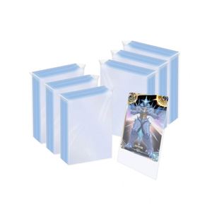 Fundas Protectoras Transparentes para Tarjetas Coleccionables, Reutilizables, de Plástico, para Almacenamiento Vertical de Escritorio, Preensambladas - Product Image 1