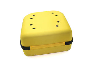 Estuche Rígido Amarillo Clásico con Logotipo Personalizado, Caja Protectora de EVA con Cierre, Resistente a Impactos, para Almacenamiento de Electrónicos, Organizador de Viaje - Product Image 3