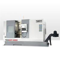 Tour-fraiseuse CNC à axe Y, petit outil de tournage, alimentateur de barres pour tour CNC 4 axes TCK63Y-1000