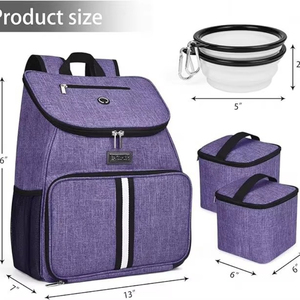 Free sample Travel Mesh Cat <b>Carrier</b> Portable Foldable Cat <b>Backpack</b> for Animals Grey Pet Travel Bag for Cats and <b>Dogs</b> Ideal - Product Image 2