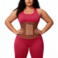 Ceinture de sudation sans couture à maintien ferme pour femme, gaine amincissante pour la taille et le ventre, effet sudation pour la perte de poids