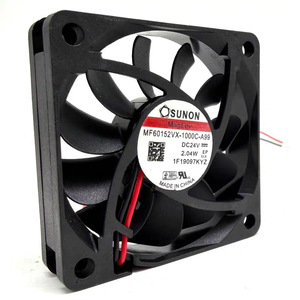 SUNON MF60152VX-1000C-A99 60x60x15 มม. DC24V พัดลมระบายความร้อนแบบแม่เหล็กสำหรับ DVR - Product Image 1