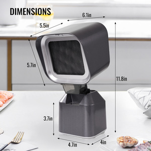 Hotte de cuisine portable à hauteur et angle réglables, filtre 3 couches pour barbecue intérieur, cuisinière et absorbeur de fumée - Product Image 5