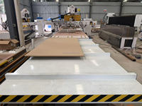 Router CNC de 5 Ejes ATC con PLC, Motor Servo AC con Rodamientos para Madera y Muebles de MDF