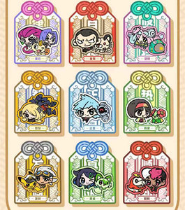 BY Pokemoned Cards Omamori Theme Amulet Bless Shelter Acrylic Booster Box Rainbow Rare <span class=keywords><strong>Totem</strong></span> Bag Charm Merch Bulk Board Games - Product Image 2