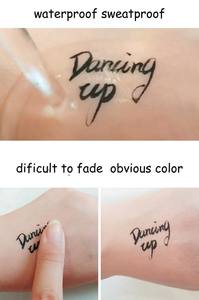 ダブルヘッドOEM2in1ミネラルカスタムロゴ液体プライベートラベル防水スタンプアイライナー - Product Image 3