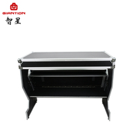 Boîtier de transport pour dj, combinaison 2 en 1, matière aluminium, métal dur, Durable, 2 pièces
