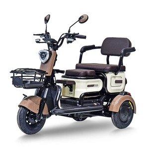 Electric Tricycle <strong>Foldable</strong> Open Body Passenger <strong>Trike</strong> with 200-300kg Payload Capacity 1 Passenger 30km Range 30Km/h Max Speed - Product Image 4