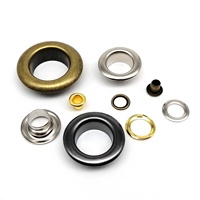 2.5-12mm oeillet en métal de haute qualité avec rondelle œillet anneau trou d'air Rivet pour sac en cuir chaussures ceinture casquette vêtements 4 couleurs