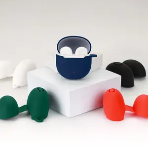 可定制硅橡胶airpod专业外壳带挂钩的耳机保护套适用于Haylou X1 Neo外壳