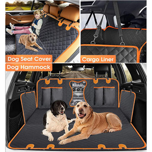 Funda para asiento trasero de coche para mascotas, 137x147cm, impermeable, resistente a las manchas, Protector de asiento para perros, forro para asiento trasero, hamaca - Product Image 1
