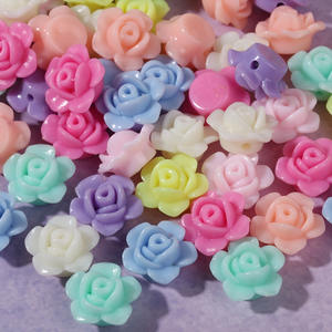 Cuentas Sueltas de Acrílico de 10 mm con Forma de Corazón, Estrella, Rosa, Cruz, Letra, Mariposa y <span class=keywords><strong>Elefante</strong></span>, para Manualidades, Joyería y Juguetes - Product Image 3