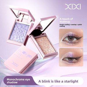 Paleta de sombras de ojos de un solo color Xixi Colored Glaze, mate, a prueba de agua, en polvo, natural, sedoso, de larga duración, ideal para estudiantes, Guangdong - Product Image 1