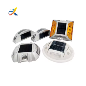 공장 가격 태양 도로 스터드 라이트 알루미늄 반사 고양이 눈 마커 <span class=keywords><strong>led</strong></span> 깜박이는 도로 스터드 - Product Image 4