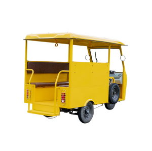 Tricycle électrique cargo pour adultes FGQ 1300W avec carrosserie ouverte pour passagers, 3 roues, pneus larges, autonomie de 50-70 km - Product Image 5