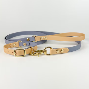 Correa para Perros, Resistente al Agua, <span class=keywords><strong>Collar</strong></span> de Entrenamiento, Juego de Correa y <span class=keywords><strong>Collar</strong></span> para Perros, Correa Táctica de PVC para Senderismo, Entrenamiento y Jardín - Product Image 4