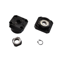 Support de vis à billes de précision |   Pièces usinées CNC en acier chromé pour rails de mouvement linéaire BK BF FK FF EK EF
