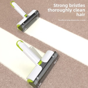 แปรงกำจัดขนสัตว์เลี้ยงแบบลูกกลิ้ง พร้อมระบบดูดฝุ่นสองด้านด้วยไฟฟ้าสถิต  อุปกรณ์กำจัดขนสัตว์เลี้ยงอเนกประสงค์ - Product Image 2