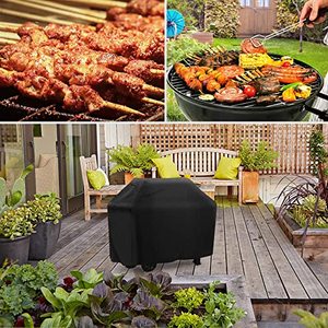 Housse de protection pour barbecue extérieur, résistante à l'eau, noire, directement de l'usine, pour barbecue extérieur - Product Image 3