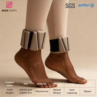 Poids de cheville réglables pour l'entraînement, parfaits pour le yoga et le Pilates, avec logo personnalisé