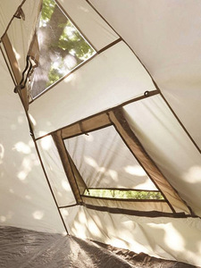 Tente pyramidale indienne pour le <span class=keywords><strong>camping</strong></span> en plein air, tente portable pour deux personnes, tente imperméable pour le <span class=keywords><strong>camping</strong></span>, la plage et les pique-niques - Product Image 6