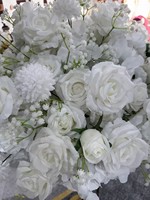 Centerpiece Bola Bunga Cantik Populer, Elegan, untuk Pernikahan, 70 cm, Buket Bola Bunga Pernikahan