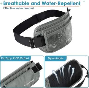 Free Sample Hiking Cycling Sport Fanny Pack Custom Belt Bag <b>Running</b> Outdoor Neoprene Sport Belt Waist Bag - Product Image 2