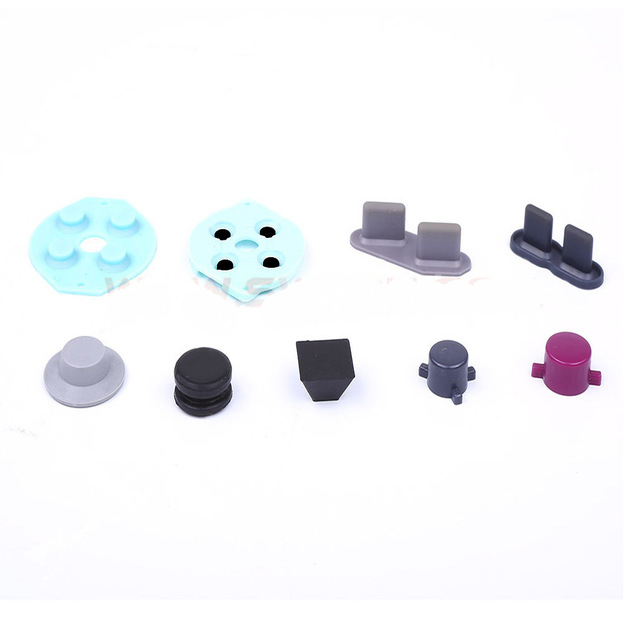 Electronic  Electric Conductive Rubber Keypad Button, Silicone Rubber Power Button