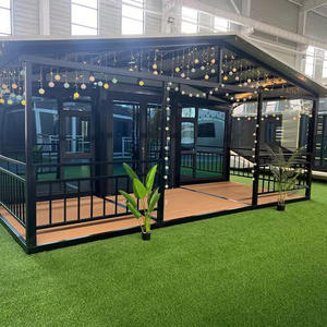 20Ft 40Ft หุ้มฉนวนที่เตรียมไว้ล่วงหน้าสำหรับวิลล่าบ้านและอาคารสำนักงานแบบพกพาสำหรับโรงแรมและห้างสรรพสินค้า - Product Image 1