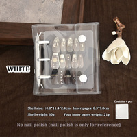 Vente en gros, nouvel arrivage de fournitures pour les ongles, support d'affichage transparent pour les ongles, petite taille, pour pointes d'ongles