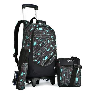 Échantillon gratuit Un sac à dos à roulettes d'affaires flambant neuf pour une utilisation en extérieur avec une grande capacité - Product Image 4