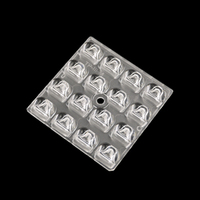 Lentilles de LED haute luminosité, 16 en 1, accessoires pour réverbères, lentille de PC optique pour lampe de route