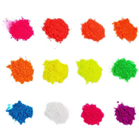 Poudre de Pigment Fluorescent organique polyvalente pour peinture et encres