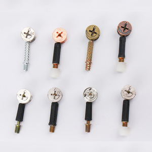 Vis, écrous et boulons de raccordement trois-en-un pour meubles, vis de connexion pour armoires, accessoires de raccordement pour meubles - Product Image 2