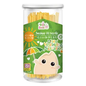 Baby Basic Easy Storage Easy Cooking Noodle Taiwan 8M+ Mixed Vegetable And Buckwheat Kid Food Weaning Ready To Ship High Fiber