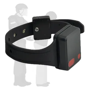 2G GSM Simcard Fakes House Arrest Bracelet Wristband GPS WIFI Tracking Monitor for Prisoners with SOS Alarm