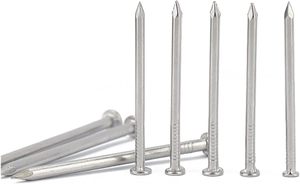 Clous et clous à tête plate pour charpentier, revêtement zinc, diamètre 2 pouces, gamme 2,5-5,3 mm - Product Image 5
