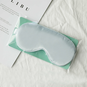 プレミアムシルクサテンアイカバーアイマスク目隠しシルクサテンスリープマスク弾性ストラップ付き - Product Image 6