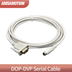 Cable de Comunicación y Programación PLC <span class=keywords><strong>Serie</strong></span> DVP para Panel Táctil HMI Delta DOP, Aplicación Industrial DOP-XC, Conductor de Cobre, PVC - Product Image 3