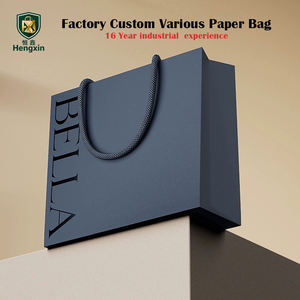 カスタム印刷ロゴ入りエコフレンドリー紙袋　卸売印刷クラフト紙袋　高品質紙袋　オリジナルロゴ入り - Product Image 4