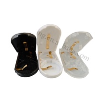 Boîtier de support de pile bouton CR2032 CR 2032 LIR2032 avec interrupteur marche/arrêt et fils, pour 2 piles 3V