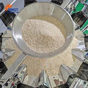 Machine automatique VFFS de pesage et d'emballage pour riz, haricots,graines,chips, noix, snacks lyophilisés en sachets coussins - Product Image 4