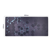 Tapis de souris personnalisé Bee's Nest E-Sport XXL avec repose-poignets, style cartoon, pour jeux sur PC et usage au bureau